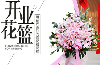 海南昌江县花篮配送